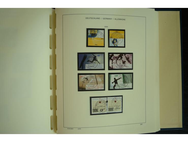 1945/2012, ungebrauchte/postfrische und gestempelte Sammlung, dabei Bizone mit besseren u.a. Mi.-Nr. 93I XG gestempelt mit Fo
