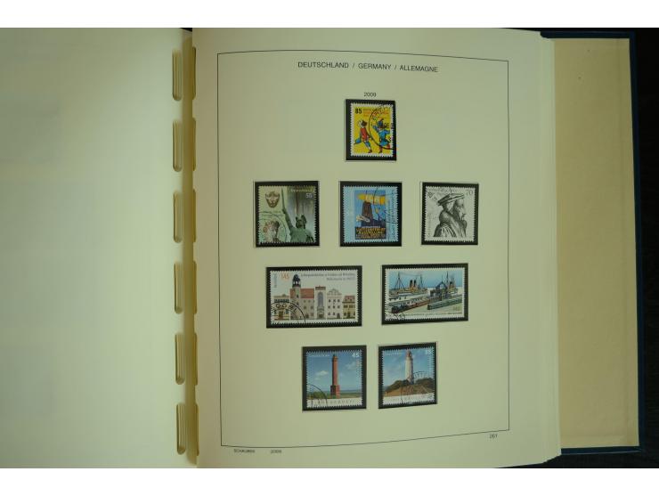 1945/2012, ungebrauchte/postfrische und gestempelte Sammlung, dabei Bizone mit besseren u.a. Mi.-Nr. 93I XG gestempelt mit Fo