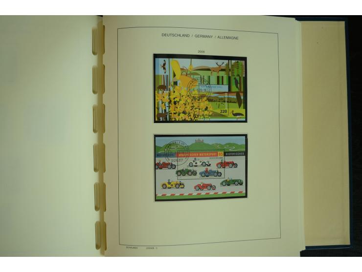 1945/2012, ungebrauchte/postfrische und gestempelte Sammlung, dabei Bizone mit besseren u.a. Mi.-Nr. 93I XG gestempelt mit Fo
