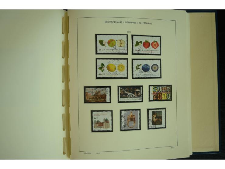 1945/2012, ungebrauchte/postfrische und gestempelte Sammlung, dabei Bizone mit besseren u.a. Mi.-Nr. 93I XG gestempelt mit Fo