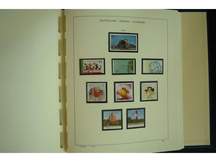 1945/2012, ungebrauchte/postfrische und gestempelte Sammlung, dabei Bizone mit besseren u.a. Mi.-Nr. 93I XG gestempelt mit Fo
