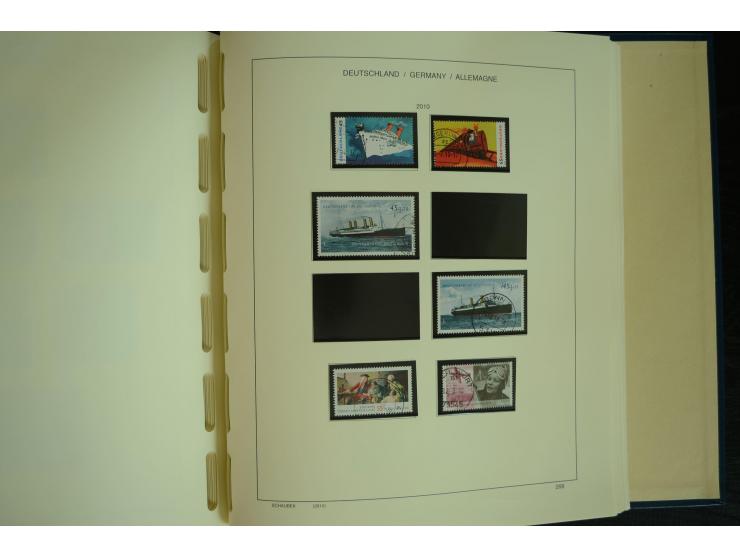 1945/2012, ungebrauchte/postfrische und gestempelte Sammlung, dabei Bizone mit besseren u.a. Mi.-Nr. 93I XG gestempelt mit Fo