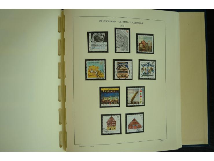 1945/2012, ungebrauchte/postfrische und gestempelte Sammlung, dabei Bizone mit besseren u.a. Mi.-Nr. 93I XG gestempelt mit Fo