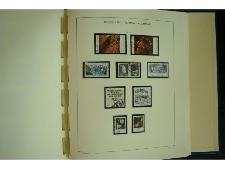 1945/2012, ungebrauchte/postfrische und gestempelte Sammlung, dabei Bizone mit besseren u.a. Mi.-Nr. 93I XG gestempelt mit Fo