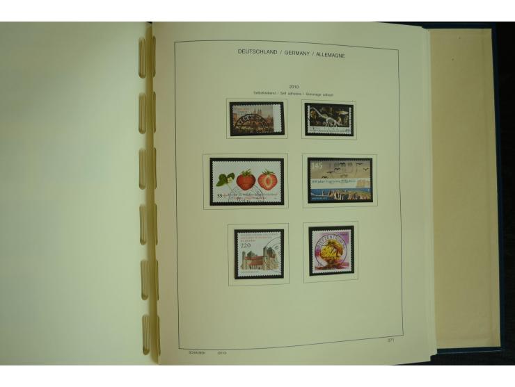 1945/2012, ungebrauchte/postfrische und gestempelte Sammlung, dabei Bizone mit besseren u.a. Mi.-Nr. 93I XG gestempelt mit Fo