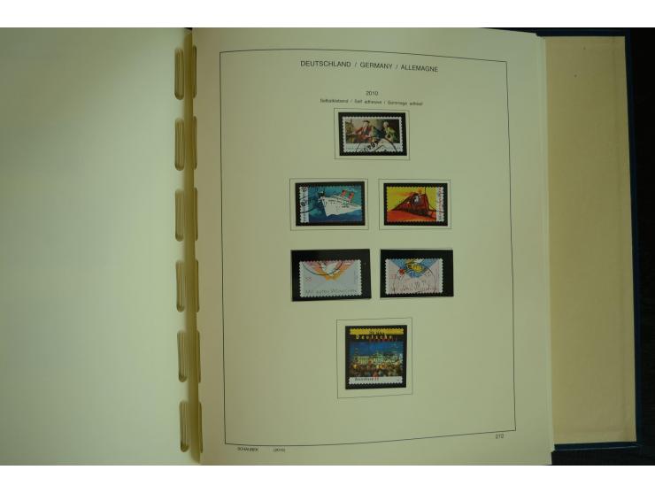 1945/2012, ungebrauchte/postfrische und gestempelte Sammlung, dabei Bizone mit besseren u.a. Mi.-Nr. 93I XG gestempelt mit Fo
