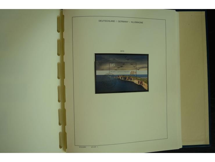 1945/2012, ungebrauchte/postfrische und gestempelte Sammlung, dabei Bizone mit besseren u.a. Mi.-Nr. 93I XG gestempelt mit Fo