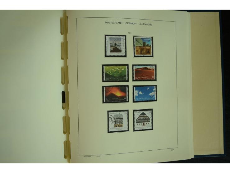 1945/2012, ungebrauchte/postfrische und gestempelte Sammlung, dabei Bizone mit besseren u.a. Mi.-Nr. 93I XG gestempelt mit Fo
