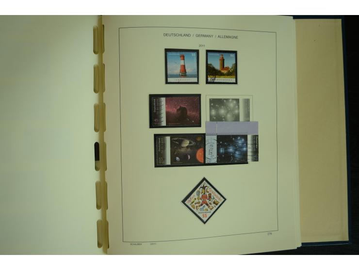 1945/2012, ungebrauchte/postfrische und gestempelte Sammlung, dabei Bizone mit besseren u.a. Mi.-Nr. 93I XG gestempelt mit Fo