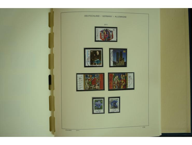 1945/2012, ungebrauchte/postfrische und gestempelte Sammlung, dabei Bizone mit besseren u.a. Mi.-Nr. 93I XG gestempelt mit Fo