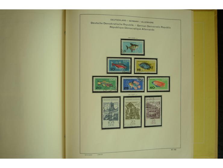 1945/2012, ungebrauchte/postfrische und gestempelte Sammlung, dabei Bizone mit besseren u.a. Mi.-Nr. 93I XG gestempelt mit Fo