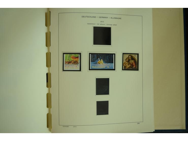 1945/2012, ungebrauchte/postfrische und gestempelte Sammlung, dabei Bizone mit besseren u.a. Mi.-Nr. 93I XG gestempelt mit Fo