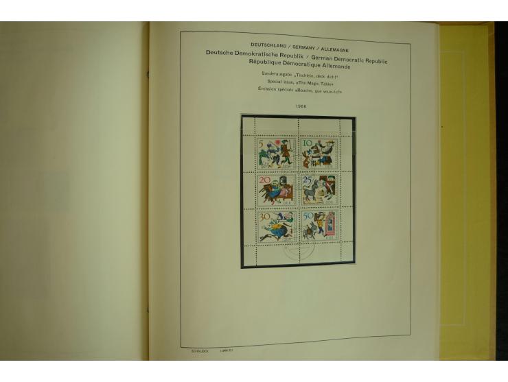 1945/2012, ungebrauchte/postfrische und gestempelte Sammlung, dabei Bizone mit besseren u.a. Mi.-Nr. 93I XG gestempelt mit Fo