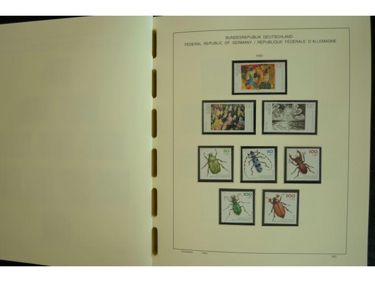 1945/2012, ungebrauchte/postfrische und gestempelte Sammlung, dabei Bizone mit besseren u.a. Mi.-Nr. 93I XG gestempelt mit Fo