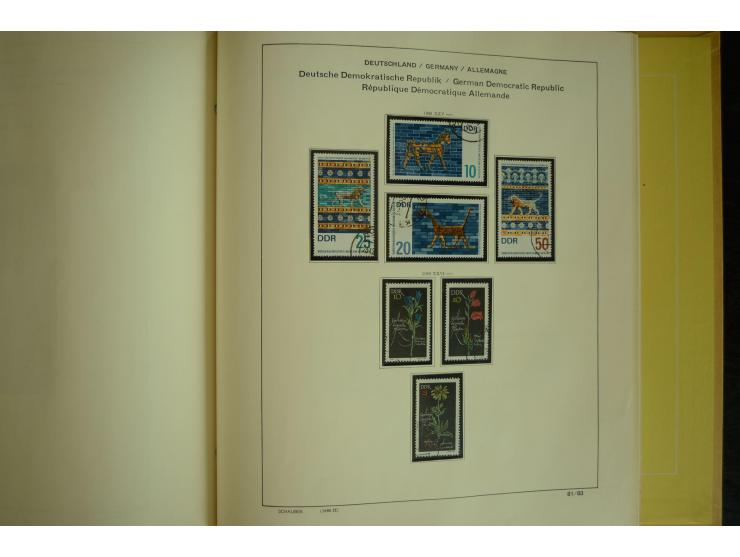 1945/2012, ungebrauchte/postfrische und gestempelte Sammlung, dabei Bizone mit besseren u.a. Mi.-Nr. 93I XG gestempelt mit Fo