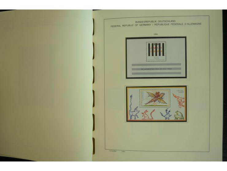 1945/2012, ungebrauchte/postfrische und gestempelte Sammlung, dabei Bizone mit besseren u.a. Mi.-Nr. 93I XG gestempelt mit Fo