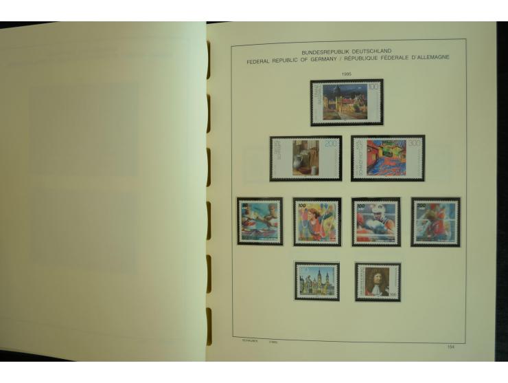 1945/2012, ungebrauchte/postfrische und gestempelte Sammlung, dabei Bizone mit besseren u.a. Mi.-Nr. 93I XG gestempelt mit Fo