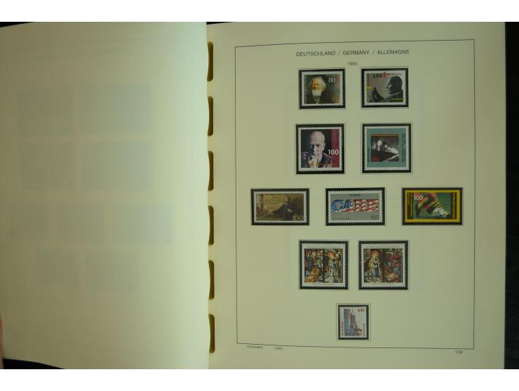 1945/2012, ungebrauchte/postfrische und gestempelte Sammlung, dabei Bizone mit besseren u.a. Mi.-Nr. 93I XG gestempelt mit Fo
