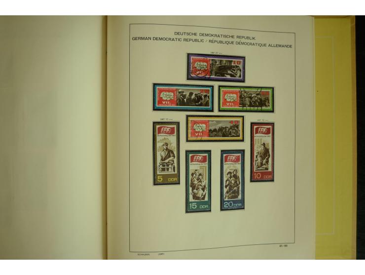 1945/2012, ungebrauchte/postfrische und gestempelte Sammlung, dabei Bizone mit besseren u.a. Mi.-Nr. 93I XG gestempelt mit Fo