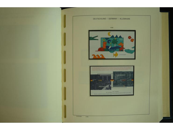 1945/2012, ungebrauchte/postfrische und gestempelte Sammlung, dabei Bizone mit besseren u.a. Mi.-Nr. 93I XG gestempelt mit Fo