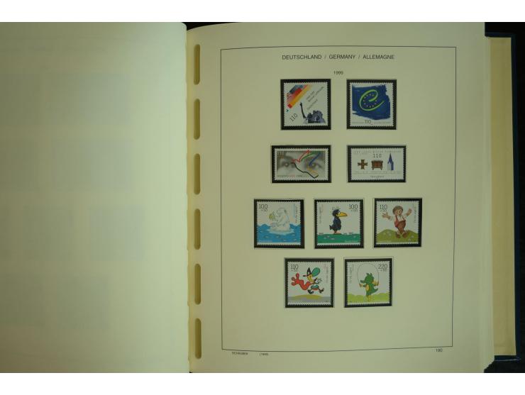 1945/2012, ungebrauchte/postfrische und gestempelte Sammlung, dabei Bizone mit besseren u.a. Mi.-Nr. 93I XG gestempelt mit Fo