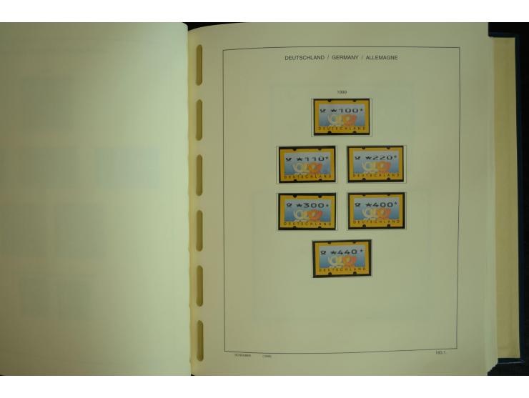 1945/2012, ungebrauchte/postfrische und gestempelte Sammlung, dabei Bizone mit besseren u.a. Mi.-Nr. 93I XG gestempelt mit Fo