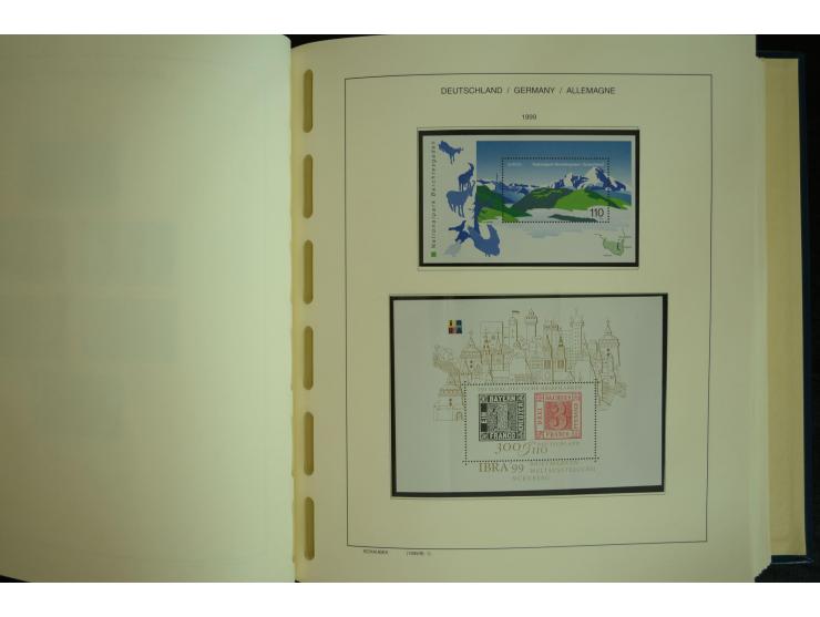 1945/2012, ungebrauchte/postfrische und gestempelte Sammlung, dabei Bizone mit besseren u.a. Mi.-Nr. 93I XG gestempelt mit Fo