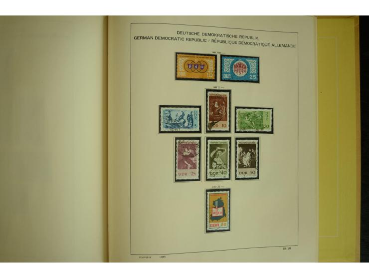 1945/2012, ungebrauchte/postfrische und gestempelte Sammlung, dabei Bizone mit besseren u.a. Mi.-Nr. 93I XG gestempelt mit Fo