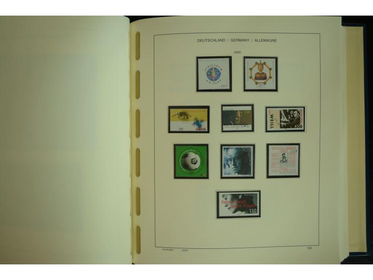 1945/2012, ungebrauchte/postfrische und gestempelte Sammlung, dabei Bizone mit besseren u.a. Mi.-Nr. 93I XG gestempelt mit Fo