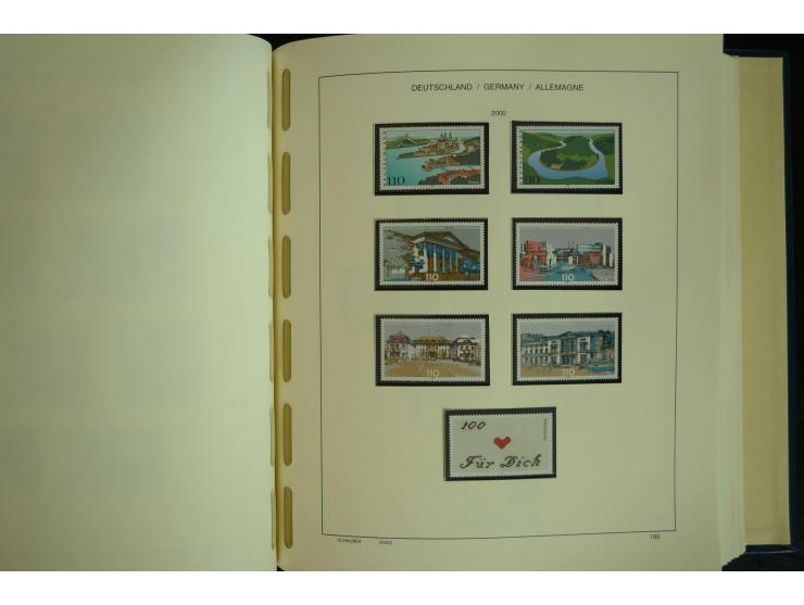 1945/2012, ungebrauchte/postfrische und gestempelte Sammlung, dabei Bizone mit besseren u.a. Mi.-Nr. 93I XG gestempelt mit Fo