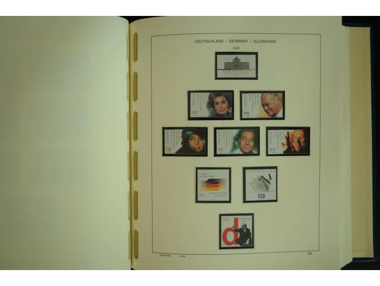 1945/2012, ungebrauchte/postfrische und gestempelte Sammlung, dabei Bizone mit besseren u.a. Mi.-Nr. 93I XG gestempelt mit Fo