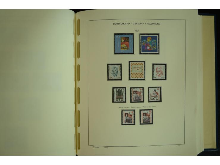 1945/2012, ungebrauchte/postfrische und gestempelte Sammlung, dabei Bizone mit besseren u.a. Mi.-Nr. 93I XG gestempelt mit Fo