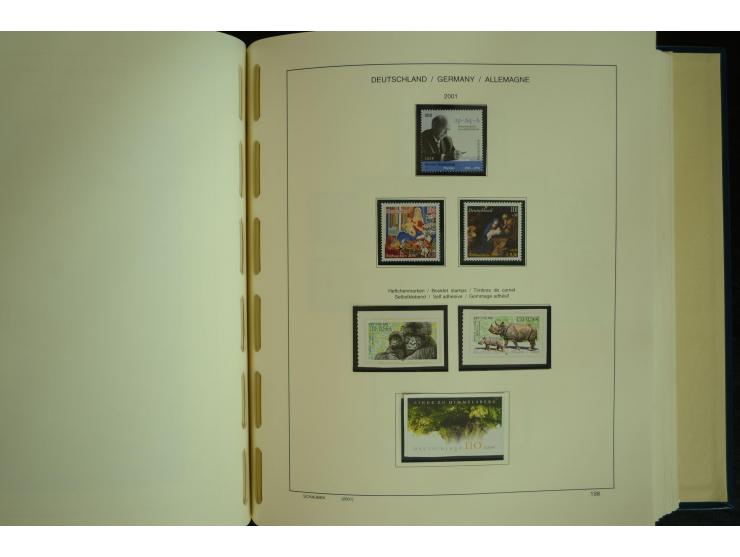 1945/2012, ungebrauchte/postfrische und gestempelte Sammlung, dabei Bizone mit besseren u.a. Mi.-Nr. 93I XG gestempelt mit Fo