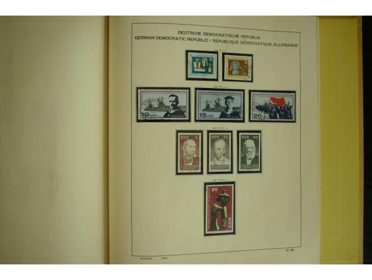 1945/2012, ungebrauchte/postfrische und gestempelte Sammlung, dabei Bizone mit besseren u.a. Mi.-Nr. 93I XG gestempelt mit Fo
