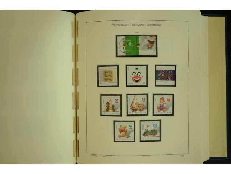 1945/2012, ungebrauchte/postfrische und gestempelte Sammlung, dabei Bizone mit besseren u.a. Mi.-Nr. 93I XG gestempelt mit Fo