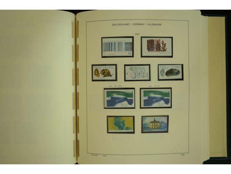 1945/2012, ungebrauchte/postfrische und gestempelte Sammlung, dabei Bizone mit besseren u.a. Mi.-Nr. 93I XG gestempelt mit Fo