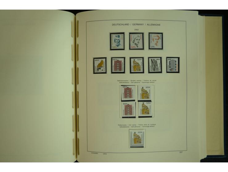 1945/2012, ungebrauchte/postfrische und gestempelte Sammlung, dabei Bizone mit besseren u.a. Mi.-Nr. 93I XG gestempelt mit Fo