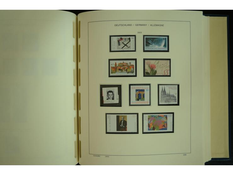 1945/2012, ungebrauchte/postfrische und gestempelte Sammlung, dabei Bizone mit besseren u.a. Mi.-Nr. 93I XG gestempelt mit Fo