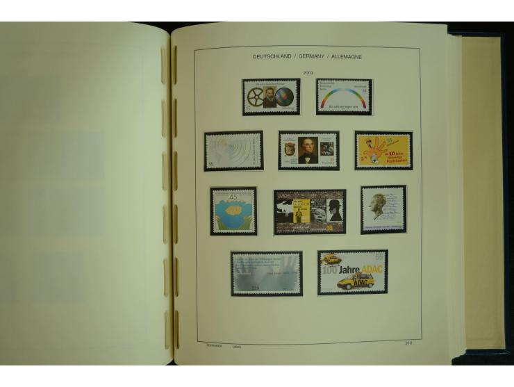 1945/2012, ungebrauchte/postfrische und gestempelte Sammlung, dabei Bizone mit besseren u.a. Mi.-Nr. 93I XG gestempelt mit Fo