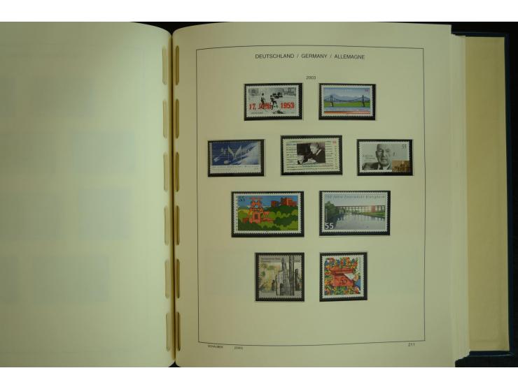1945/2012, ungebrauchte/postfrische und gestempelte Sammlung, dabei Bizone mit besseren u.a. Mi.-Nr. 93I XG gestempelt mit Fo