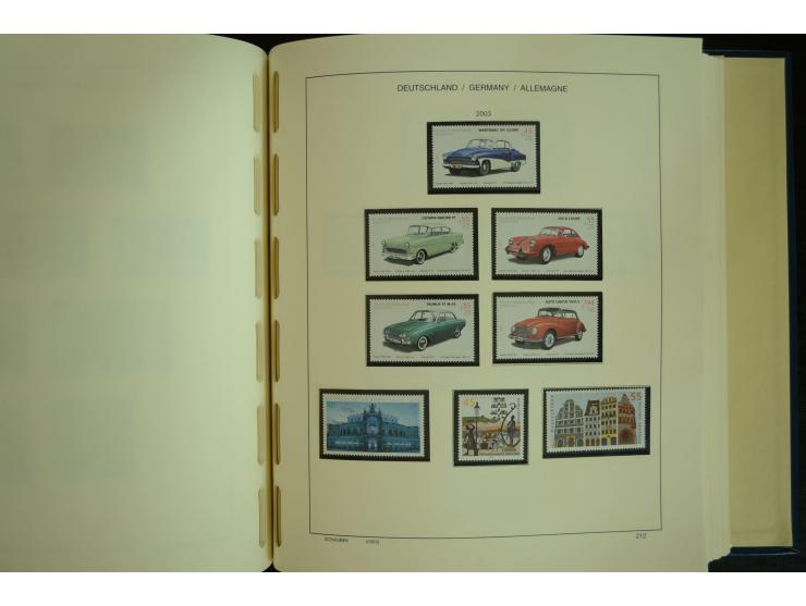 1945/2012, ungebrauchte/postfrische und gestempelte Sammlung, dabei Bizone mit besseren u.a. Mi.-Nr. 93I XG gestempelt mit Fo