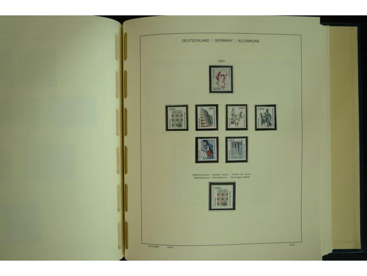 1945/2012, ungebrauchte/postfrische und gestempelte Sammlung, dabei Bizone mit besseren u.a. Mi.-Nr. 93I XG gestempelt mit Fo