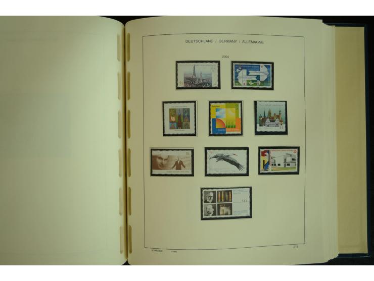 1945/2012, ungebrauchte/postfrische und gestempelte Sammlung, dabei Bizone mit besseren u.a. Mi.-Nr. 93I XG gestempelt mit Fo