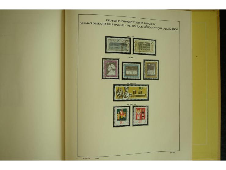 1945/2012, ungebrauchte/postfrische und gestempelte Sammlung, dabei Bizone mit besseren u.a. Mi.-Nr. 93I XG gestempelt mit Fo