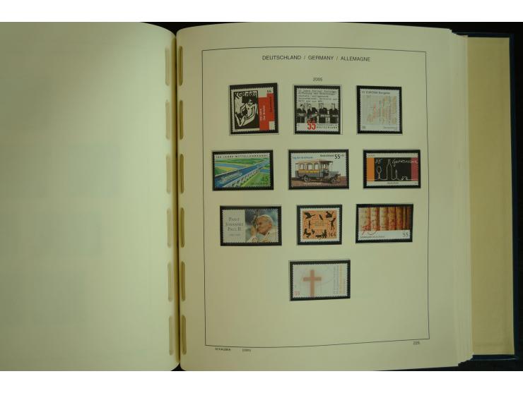 1945/2012, ungebrauchte/postfrische und gestempelte Sammlung, dabei Bizone mit besseren u.a. Mi.-Nr. 93I XG gestempelt mit Fo