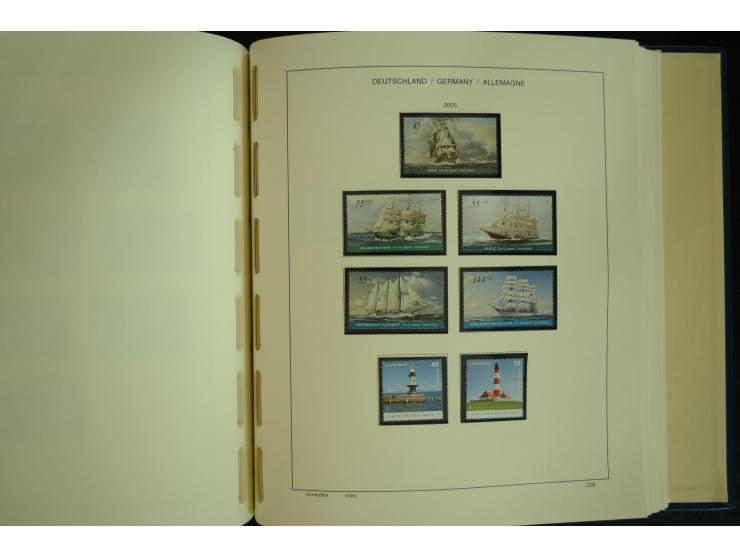 1945/2012, ungebrauchte/postfrische und gestempelte Sammlung, dabei Bizone mit besseren u.a. Mi.-Nr. 93I XG gestempelt mit Fo