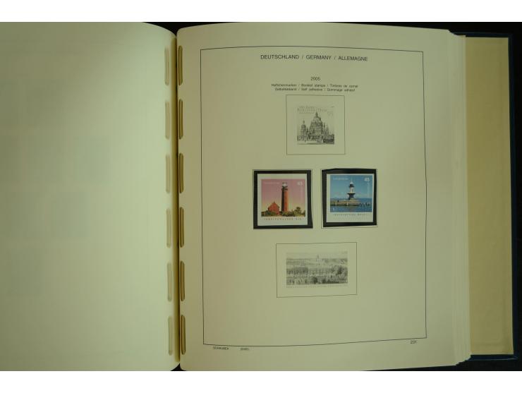 1945/2012, ungebrauchte/postfrische und gestempelte Sammlung, dabei Bizone mit besseren u.a. Mi.-Nr. 93I XG gestempelt mit Fo