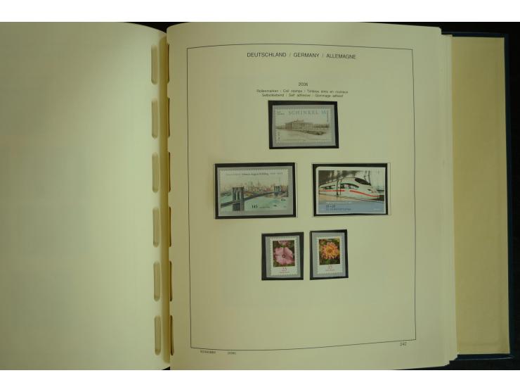 1945/2012, ungebrauchte/postfrische und gestempelte Sammlung, dabei Bizone mit besseren u.a. Mi.-Nr. 93I XG gestempelt mit Fo