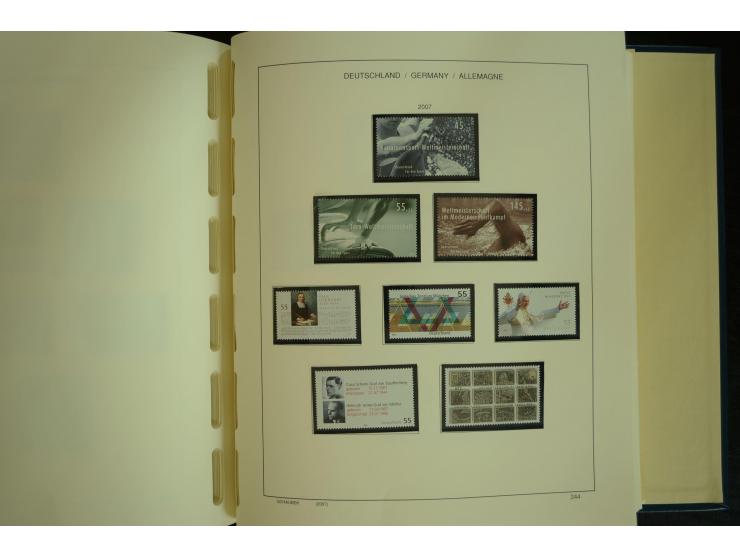 1945/2012, ungebrauchte/postfrische und gestempelte Sammlung, dabei Bizone mit besseren u.a. Mi.-Nr. 93I XG gestempelt mit Fo