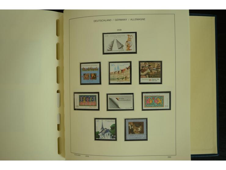 1945/2012, ungebrauchte/postfrische und gestempelte Sammlung, dabei Bizone mit besseren u.a. Mi.-Nr. 93I XG gestempelt mit Fo